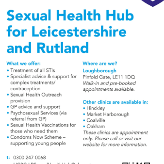 Sexual Health Hub for Leicestershire & Rutland